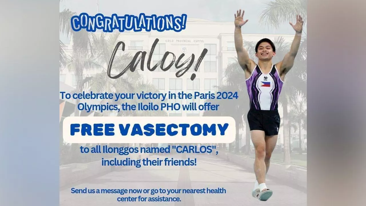 Iloilo officials draw flak as they use Carlos Yulo’s wins to offer free vasectomies