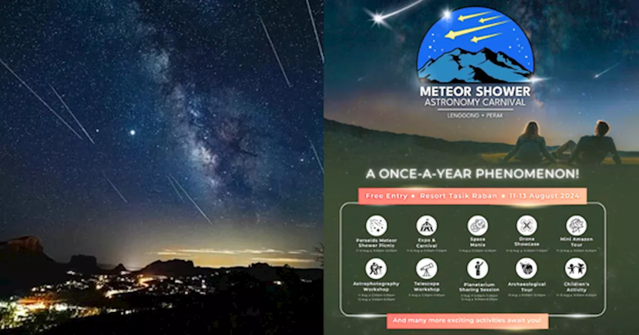 Planetarium Negara Senarai Tempat Untuk Tontonan Pancuran Meteor Ogos Ini Di Malaysia