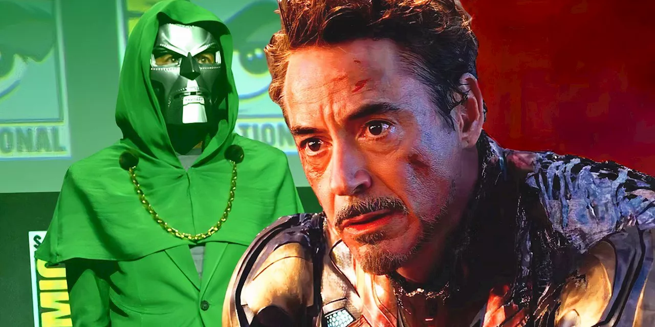 Doctor Doom Annihilates Iron Man in New Art Ahead of Robert Downey Jr.’s MCU Debut