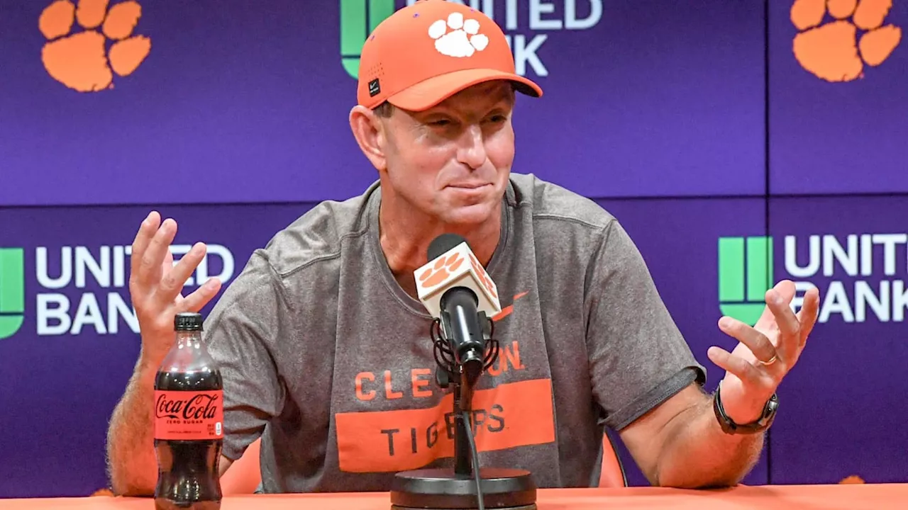 Dabo Swinney Gives Update on Clemson Tigers Backup QB Situation