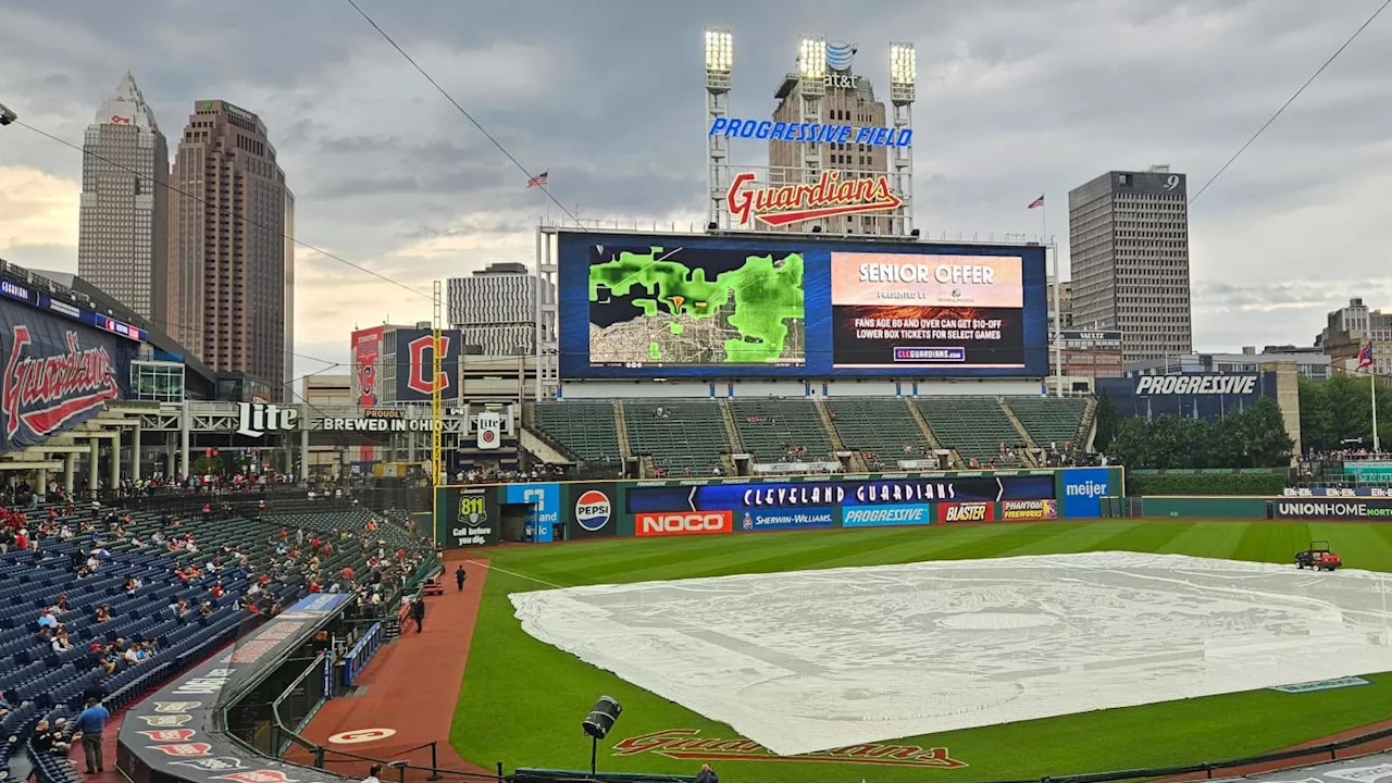 Diamondbacks and Guardians Postponed, to Play Doubleheader Wednesday