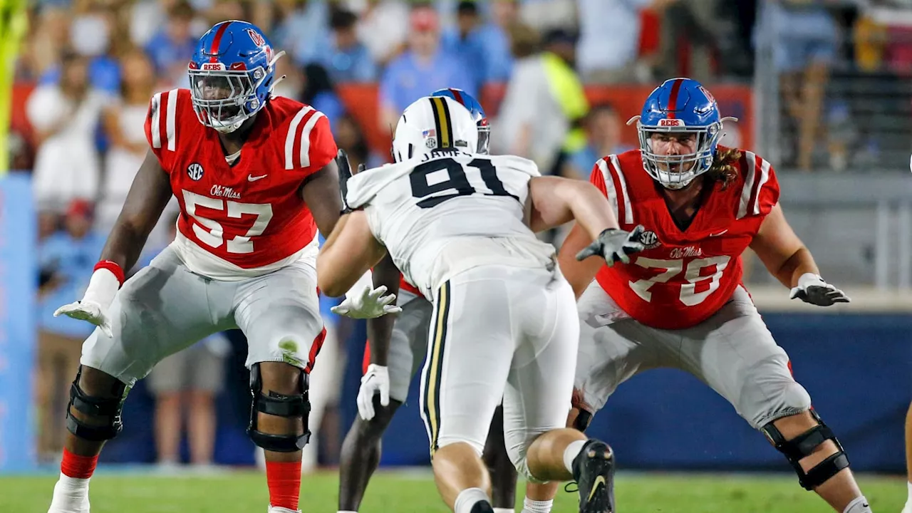 Lane Kiffin Reveals Status of 'Really Competitive' Ole Miss Offensive Line Battles