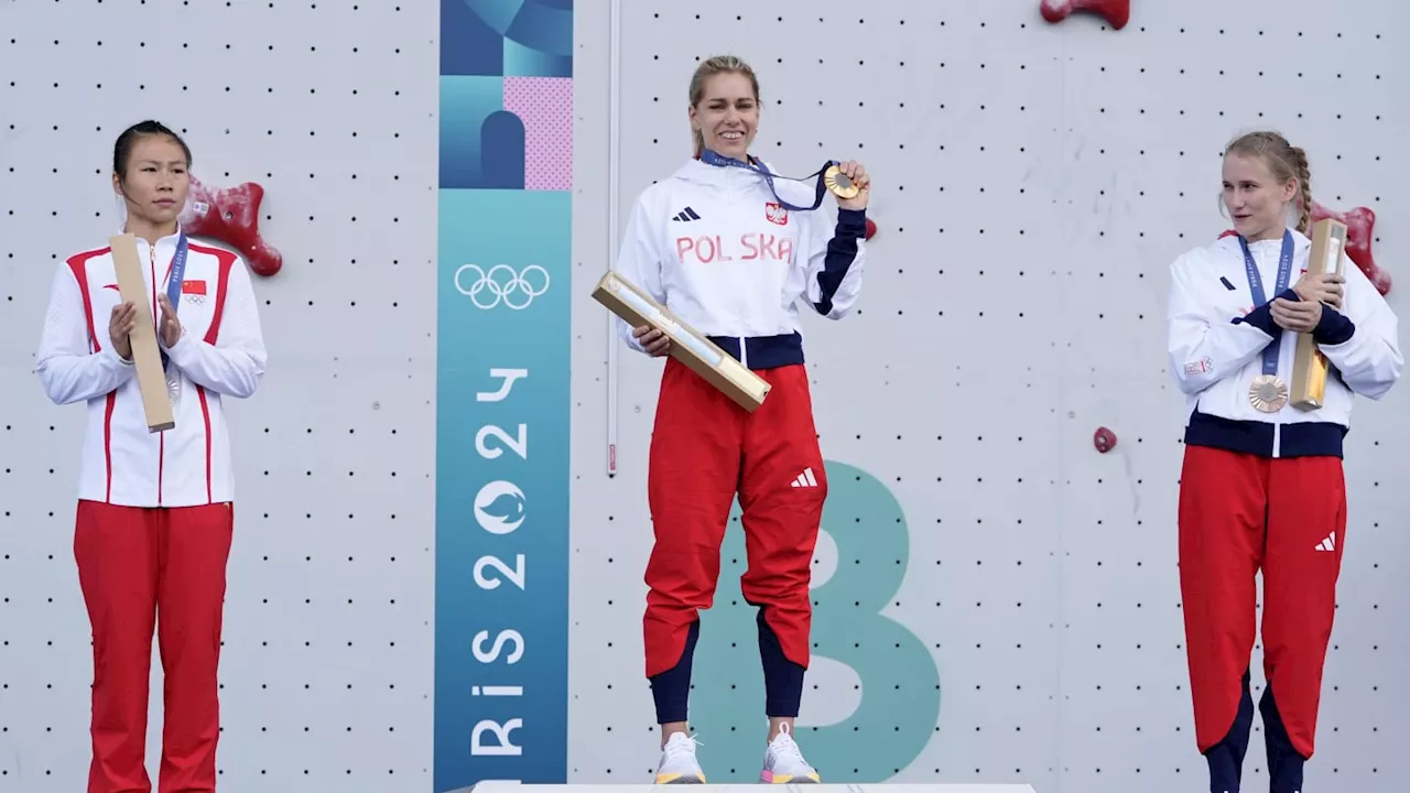 Sport Climbing Crowns First Women's Olympic Champ and Major Men's Upset