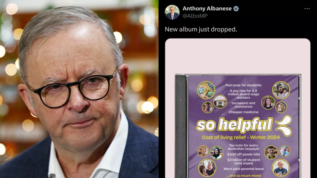 ‘Sack your media team Albo’: Prime Minister blasted over So Fresh meme