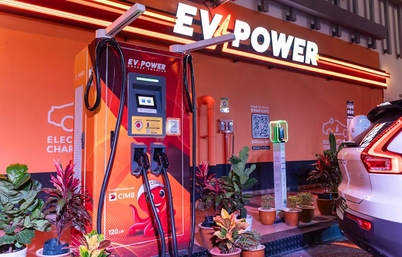 EVPower launches a new EV charging hub in Johor Bahru, features card payment terminal