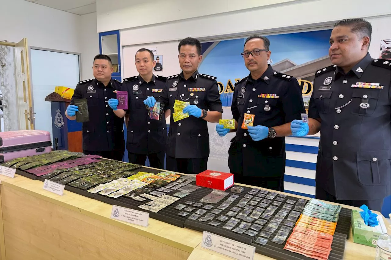 Cops nab seven drug syndicate members in Batu Pahat