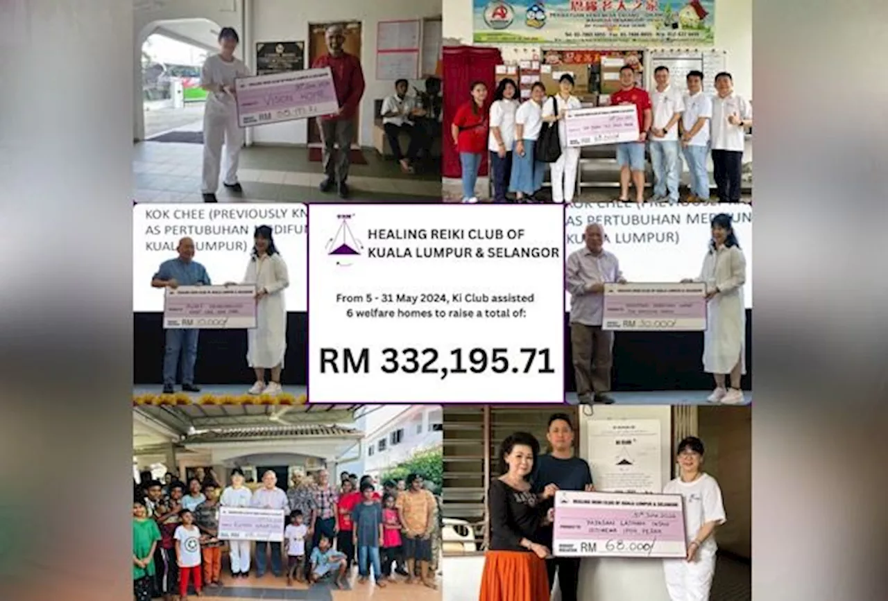 Ki Club's 20th anniversary charity campaign raises over RM330,000 for local charities