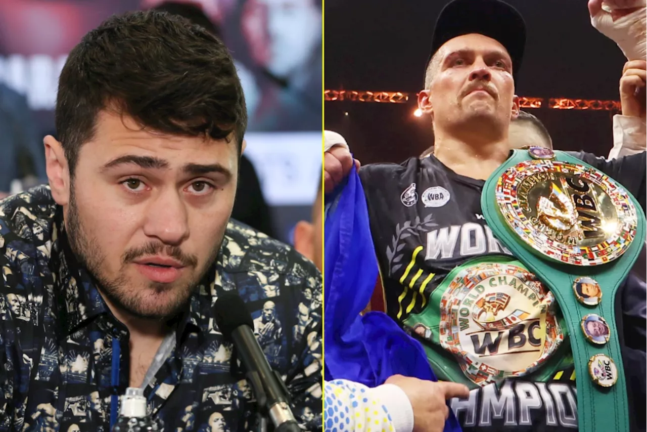 Boxer who was ‘knocked out’ by Oleksandr Usyk in sparring backs No.1 ranked heavyweight to hand champion fi...