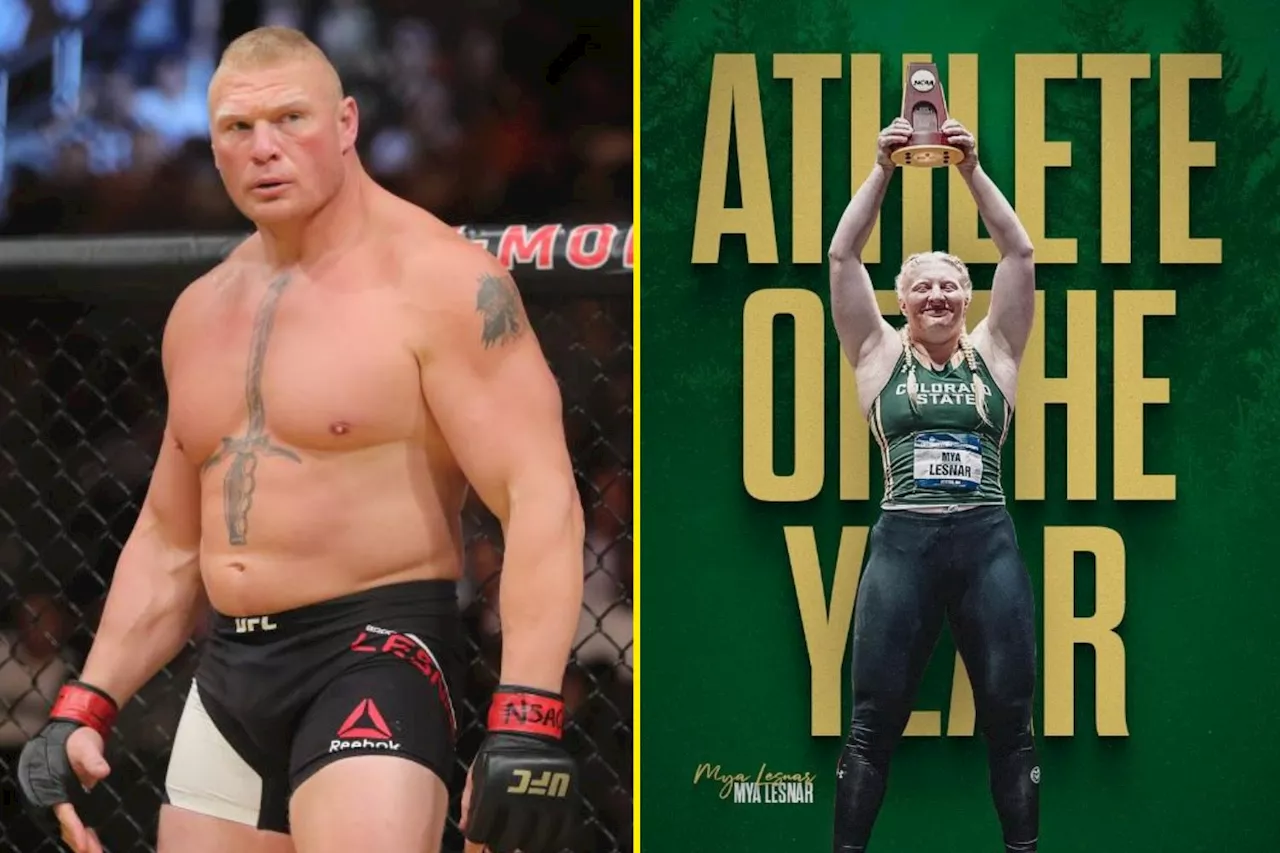 Brock Lesnar’s daughter named ‘Athlete of the Year’ despite failing to make USA Olympic team...