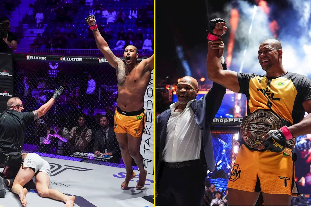 Francis Ngannou’s 6ft 8in MMA comeback opponent earned fight with savage 21-second KO over world champion...