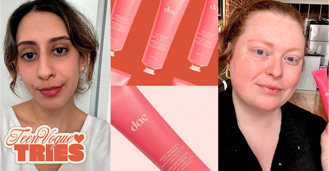 Dae Cactus Fruit 3-in-1 Styling Cream and Taming Wand Review: Teen Vogue Tries