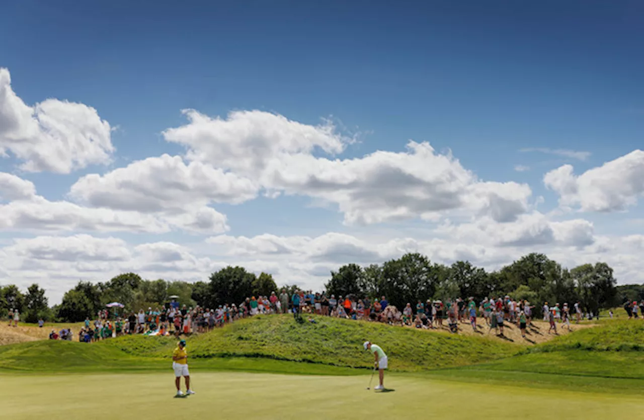 Difficult opening day for Leona Maguire and Stephanie Meadow at Le Golf National