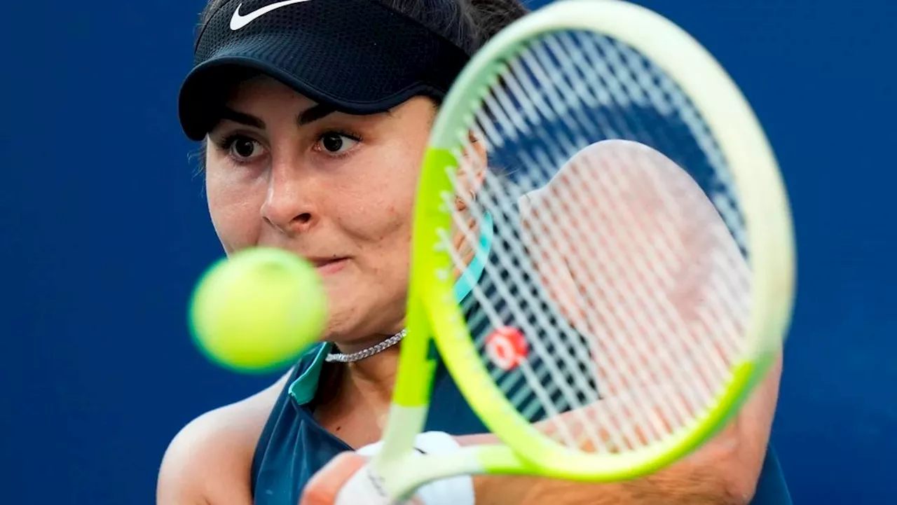 Andreescu ousted in first round of National Bank Open