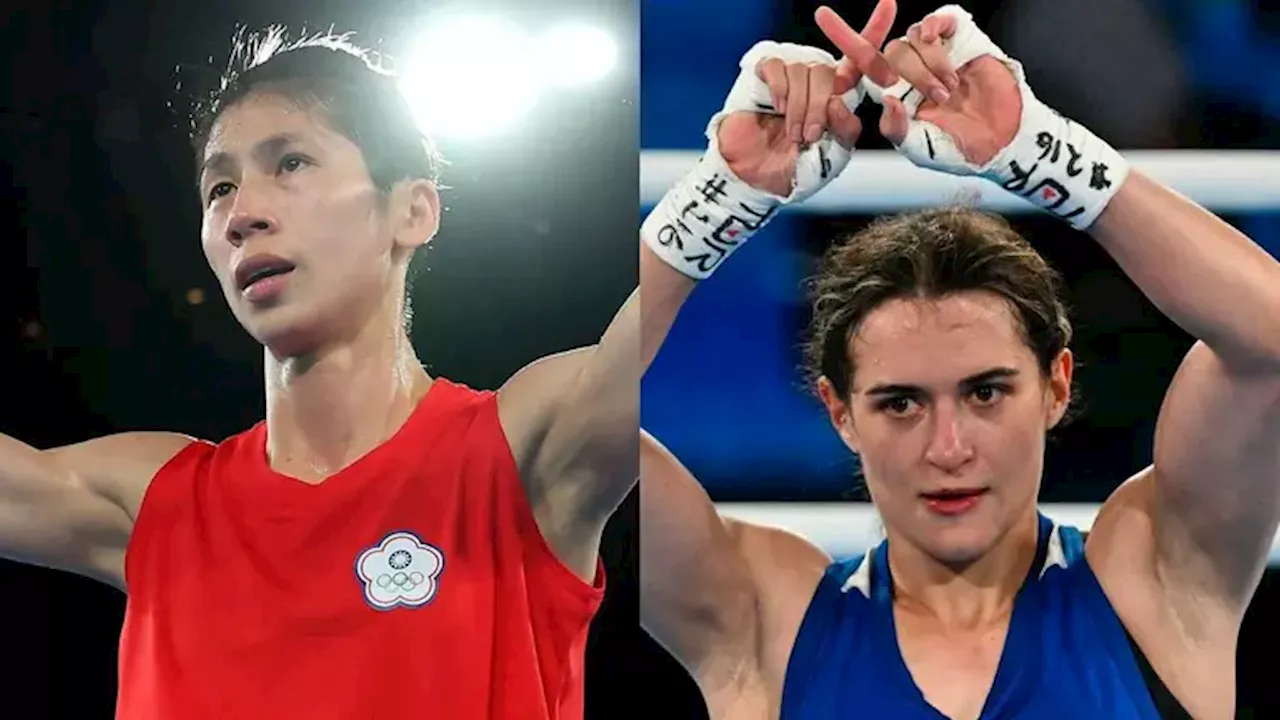 Boxeadora Lin Yu-Ting va por el oro y rival hace polémica señal para seguir controversia en Paris 2024