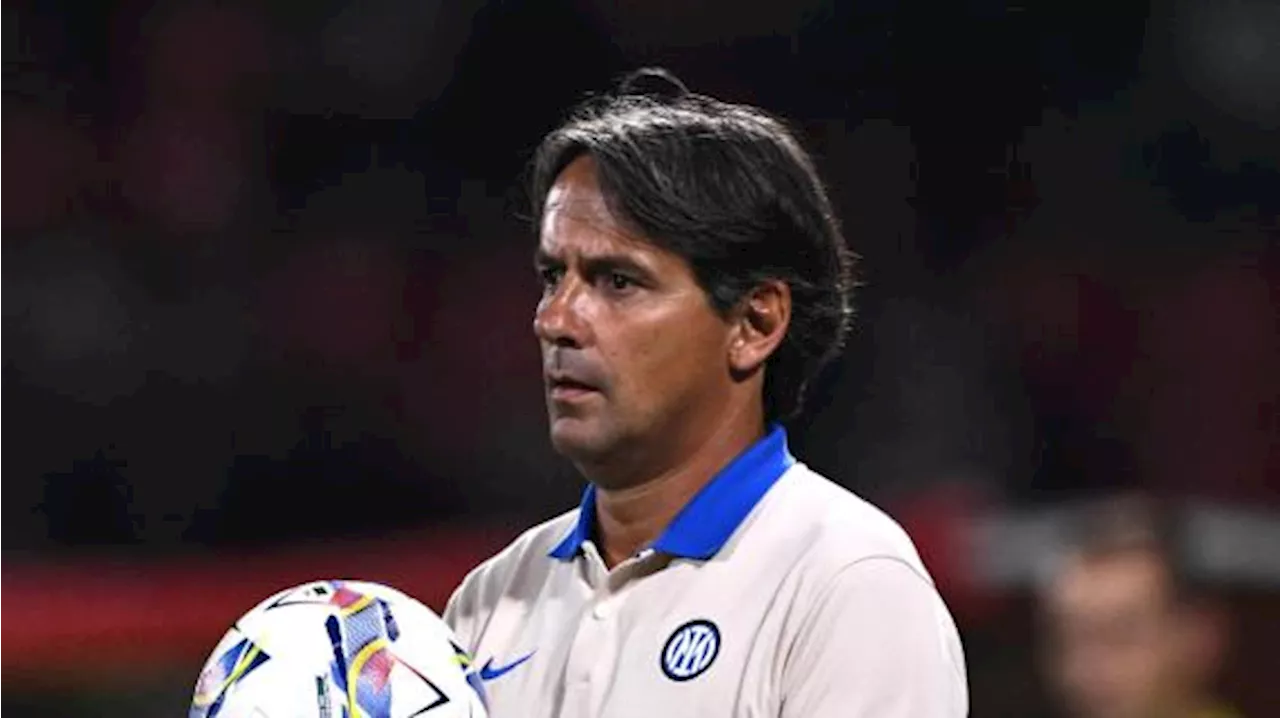 Inter, Inzaghi: 'Sappiamo che dobbiamo migliorare e dove farlo. Preparazione differente'