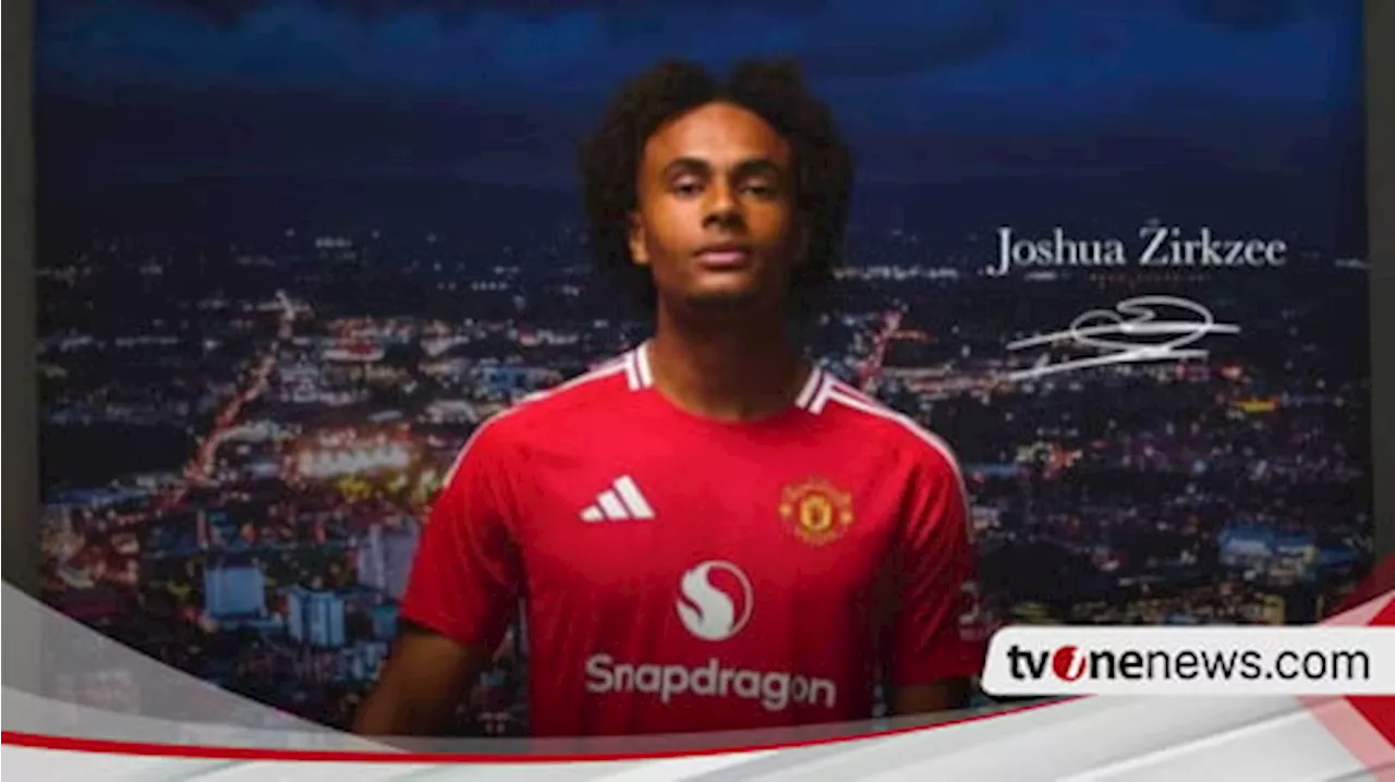 Baru Bergabung Musim Ini, Joshua Zirkzee Langsung Pilih Nomor Legendaris di MU