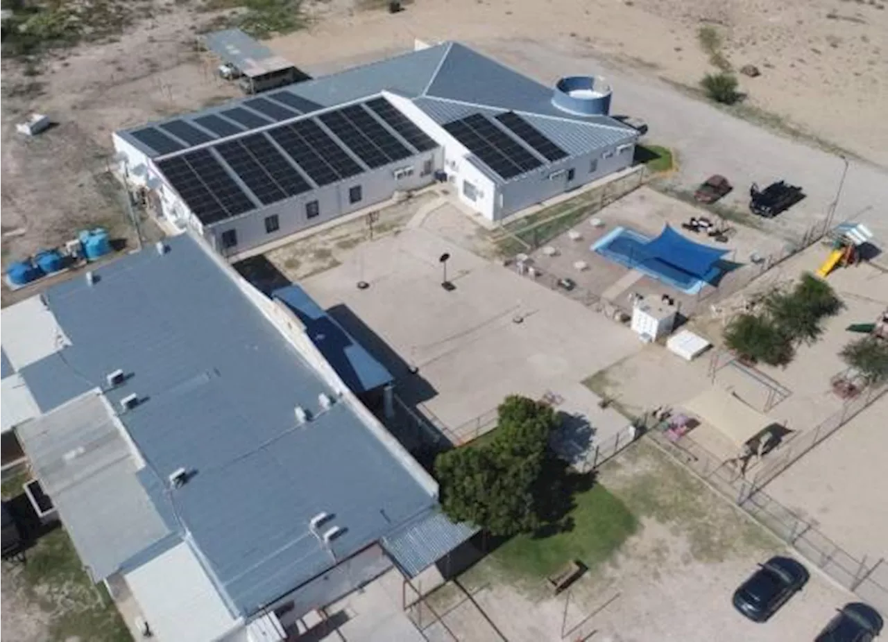 Dona empresa 107 mil dólares para instalación de sistema fotovoltaico en casa hogar de Ciudad Acuña