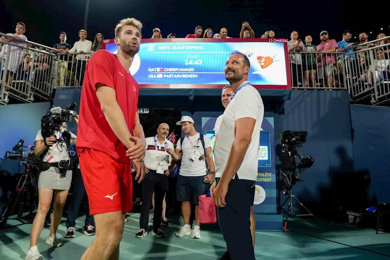 Mol/Sørum til semifinale med kronprins Haakon på tribunen