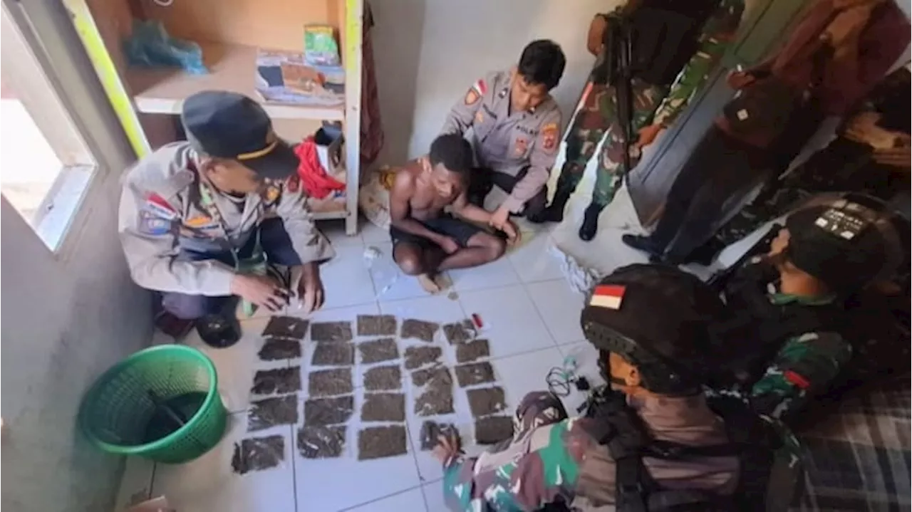 Pasukan Tombak Sakti TNI Diajak Polisi Gerebek Rumah Maling, Eeehh Ternyata Banyak Ganja