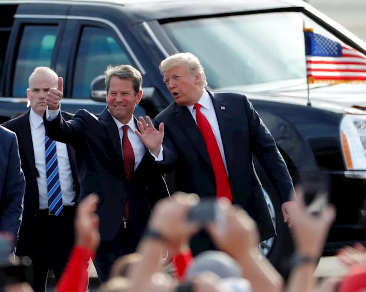 Trump publicly attacked Republican Georgia Gov. Kemp during an Atlanta rally. Will there be political consequences?