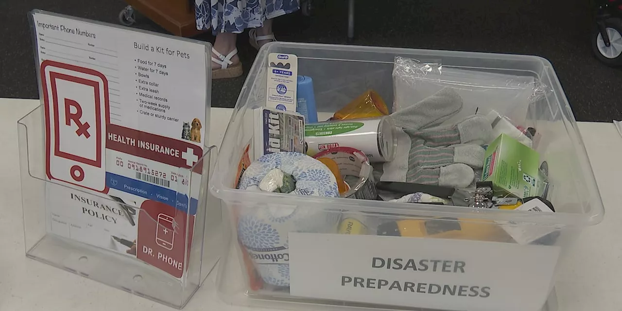 People learn how to prepare for natural disasters