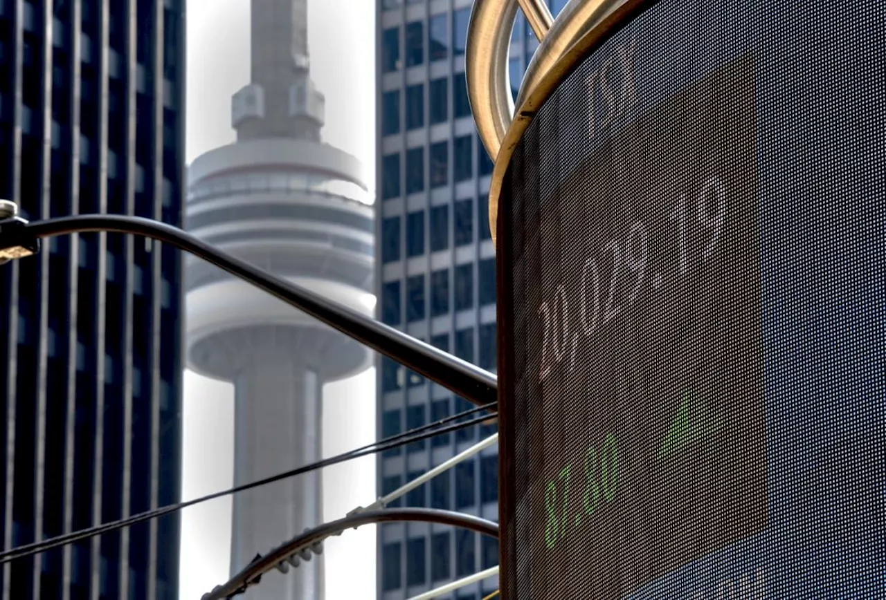 TSX down almost 100 points despite Shopify gaining 18%, U.S. markets also down