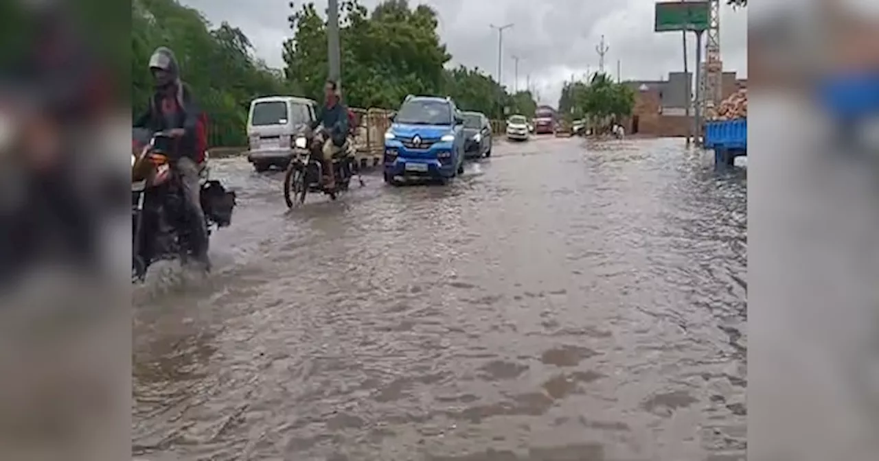 Photos: 2 दिन की बारिश में Jodhpur हुआ पानी-पानी, सड़कें हुई गायब, दरिया बने मोहल्ले