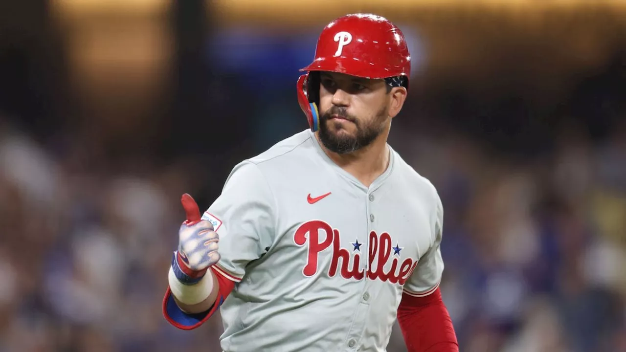 Kyle Schwarber hits three homers as Phillies roll past Dodgers