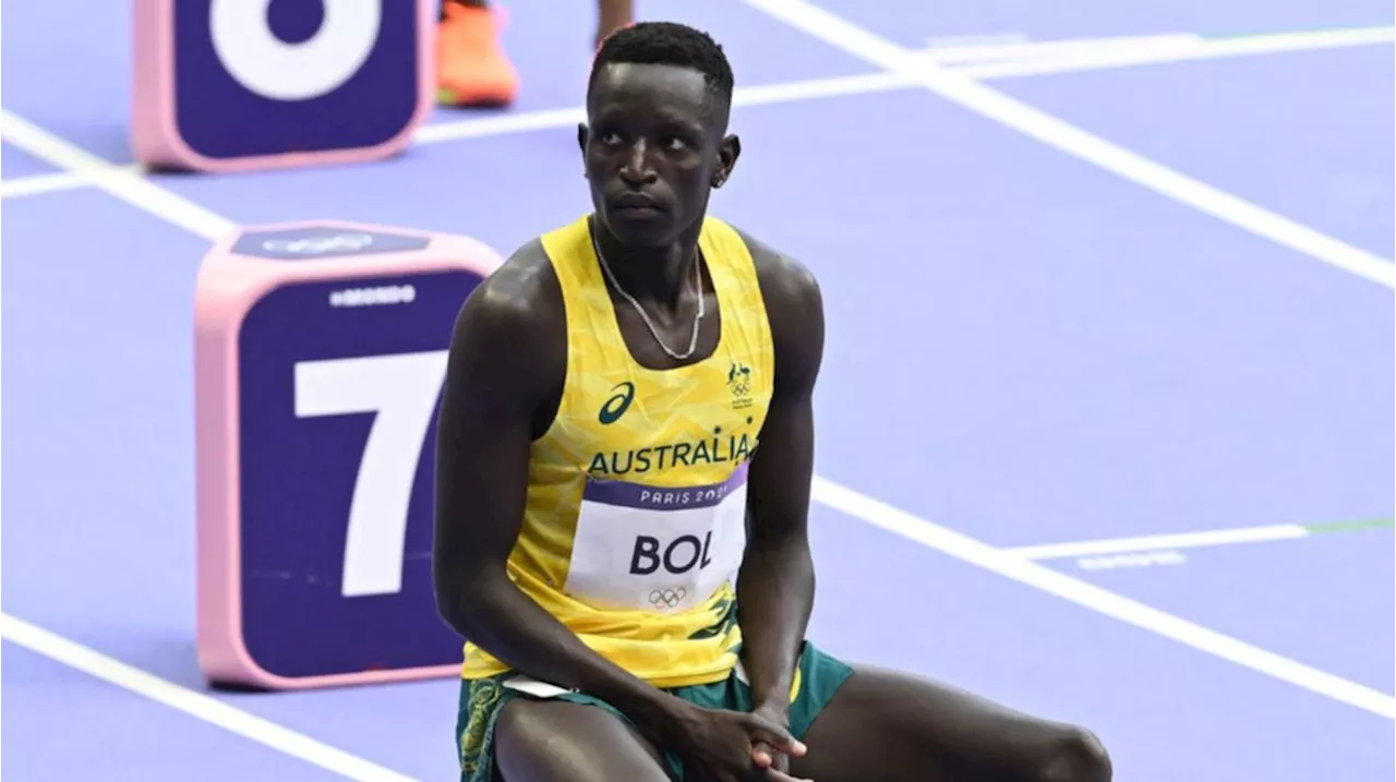 Peter Bol’s coach breaks down in tears after sad end to Olympics: ‘It’s hard’