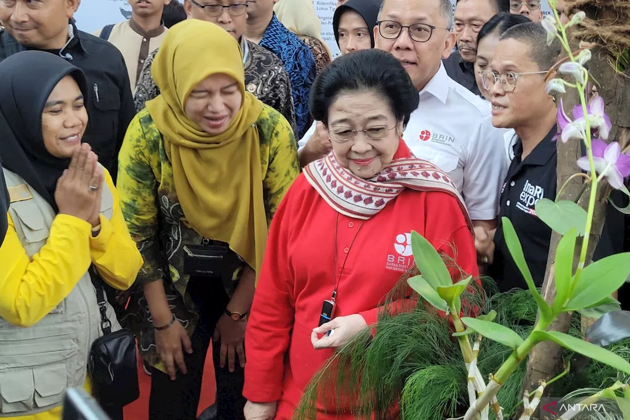 Megawati minta periset daerah tak ubah tanah subur menjadi gedung