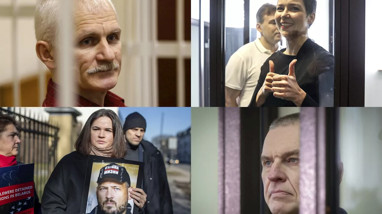 Relatives of Belarus' political prisoners complain that East-West swap didn't free their loved ones