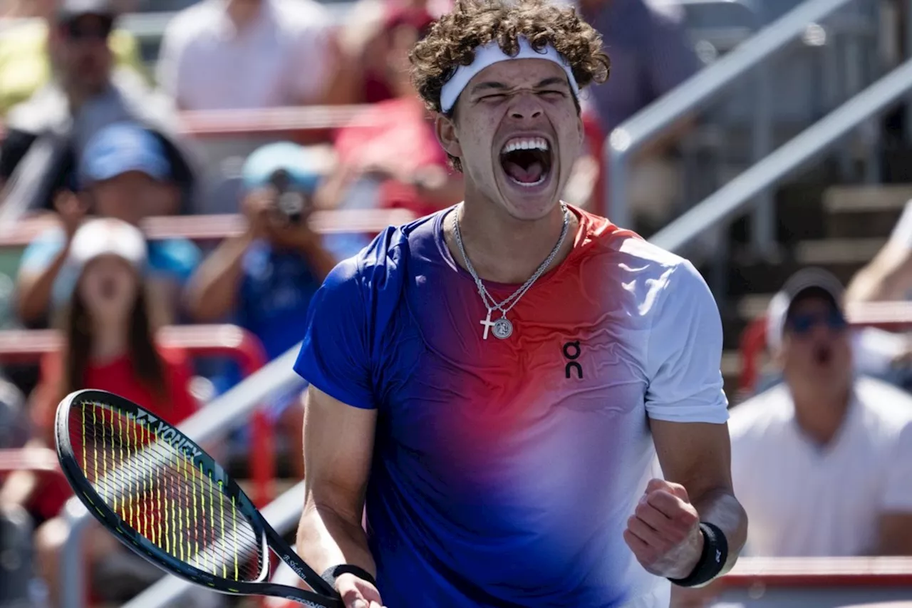 Auger-Aliassime bounced in Montreal singles opener; Shapovalov, Pospisil also out