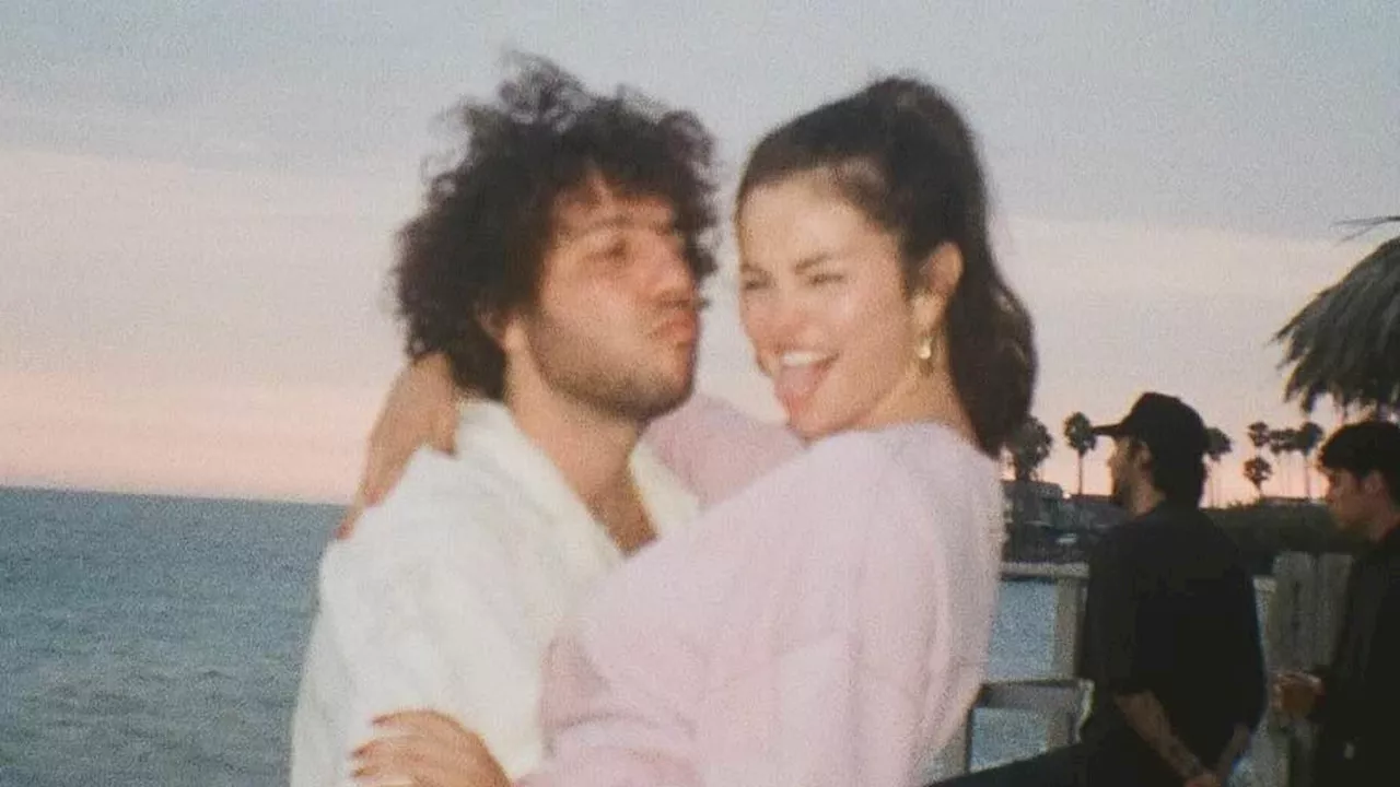 Selena Gomez cuddles boyfriend Benny Blanco in sweet loved up snaps