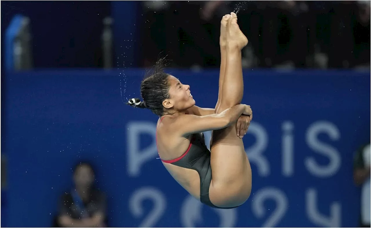 La mexicana Alejandra Estudillo avanza a la Final de trampolín 3 metros; busca su medalla en París 2024