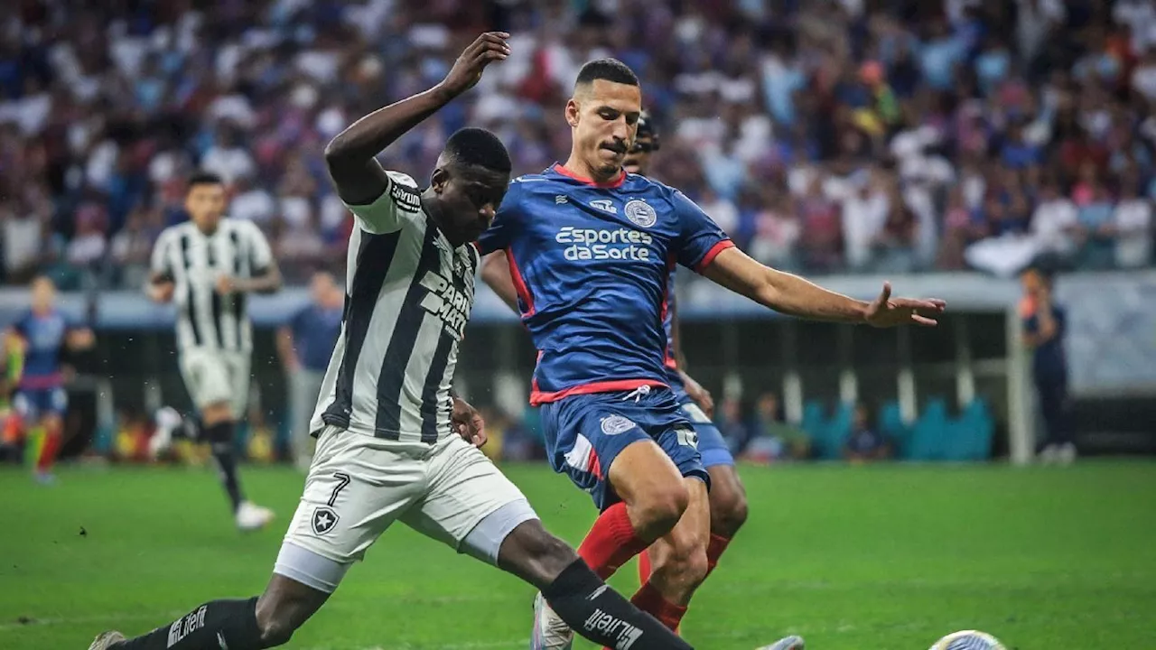 Bahia vence o Botafogo com gol de 'novo Suárez' e avança na Copa do Brasil