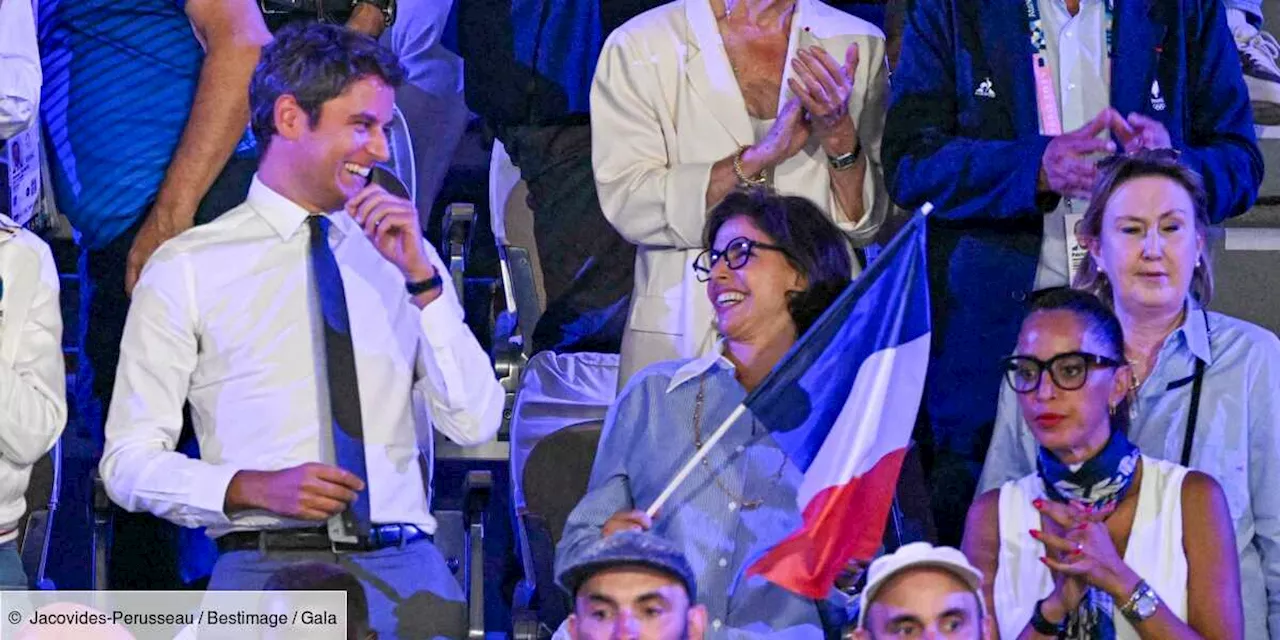 – Gabriel Attal et Rachida Dati exaltés : ils ont vibré ensemble dans les tribunes des JO 2024 !