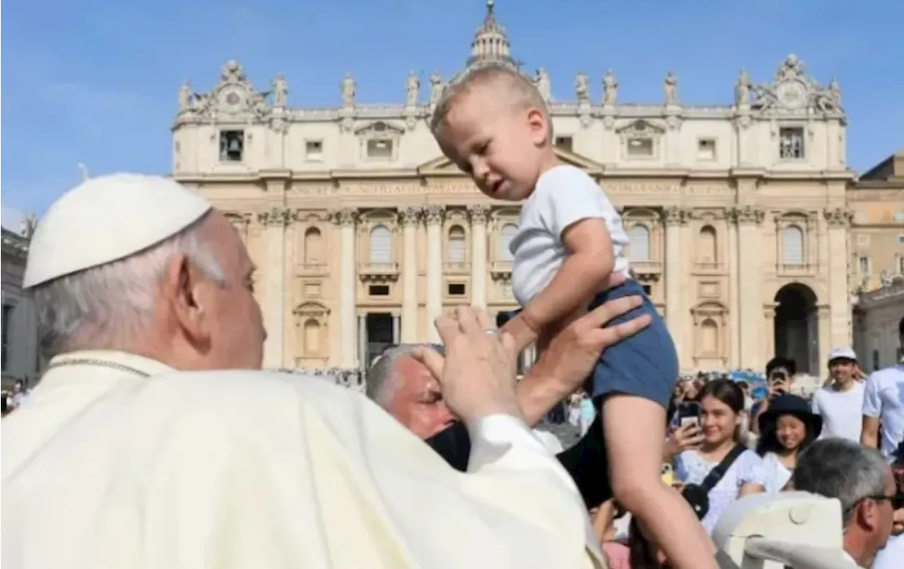 What does a general audience with Pope Francis consist of?