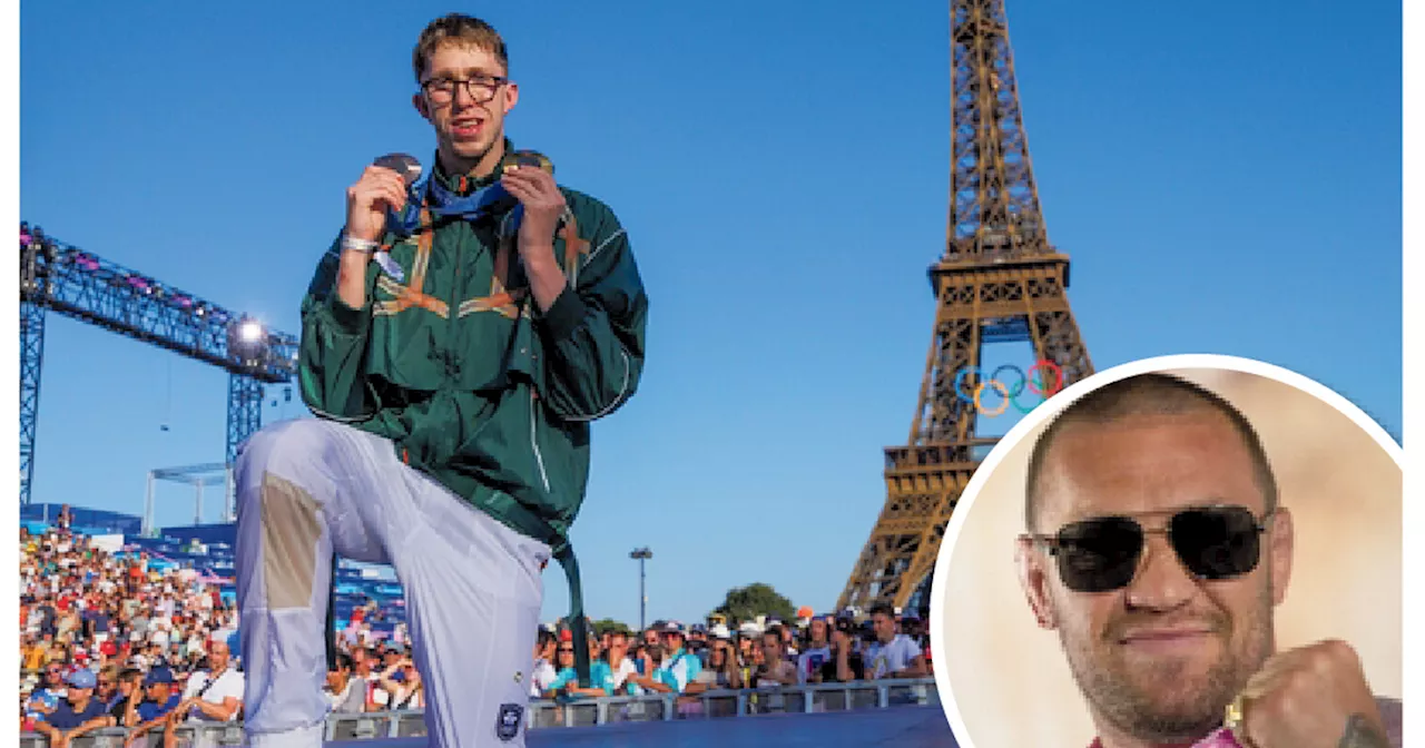 Daniel Wiffen looks for Conor McGregor shout-out as he basks in Olympic fame