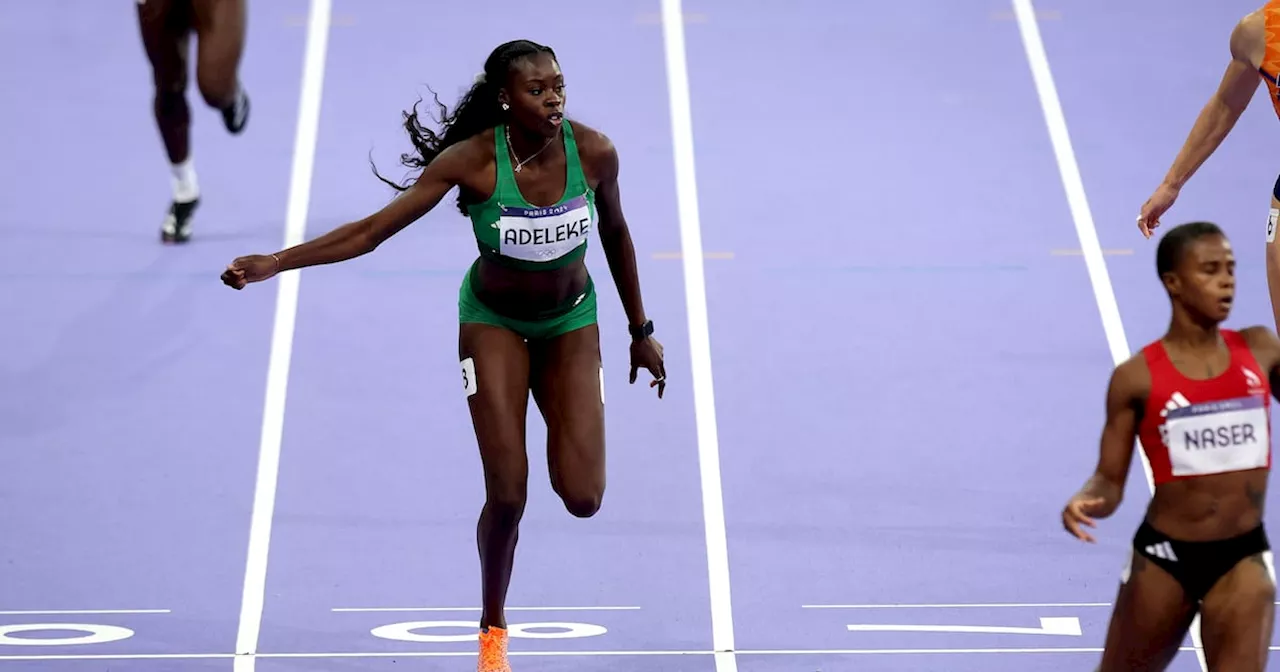 Rhasidat Adeleke in with medal shot after getting through ‘messy’ semi-final