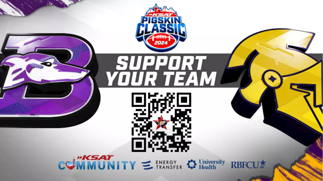 Boerne and Pieper kick off the KSAT Pigskin Classic, huddle up to feed people in need