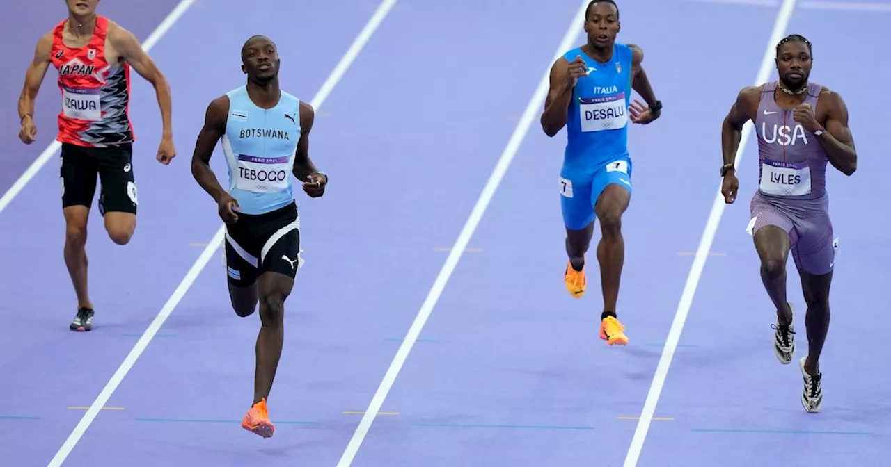 Letsile Tebogo fulmina a Noah Lyles por el oro de los 200 en París 2024