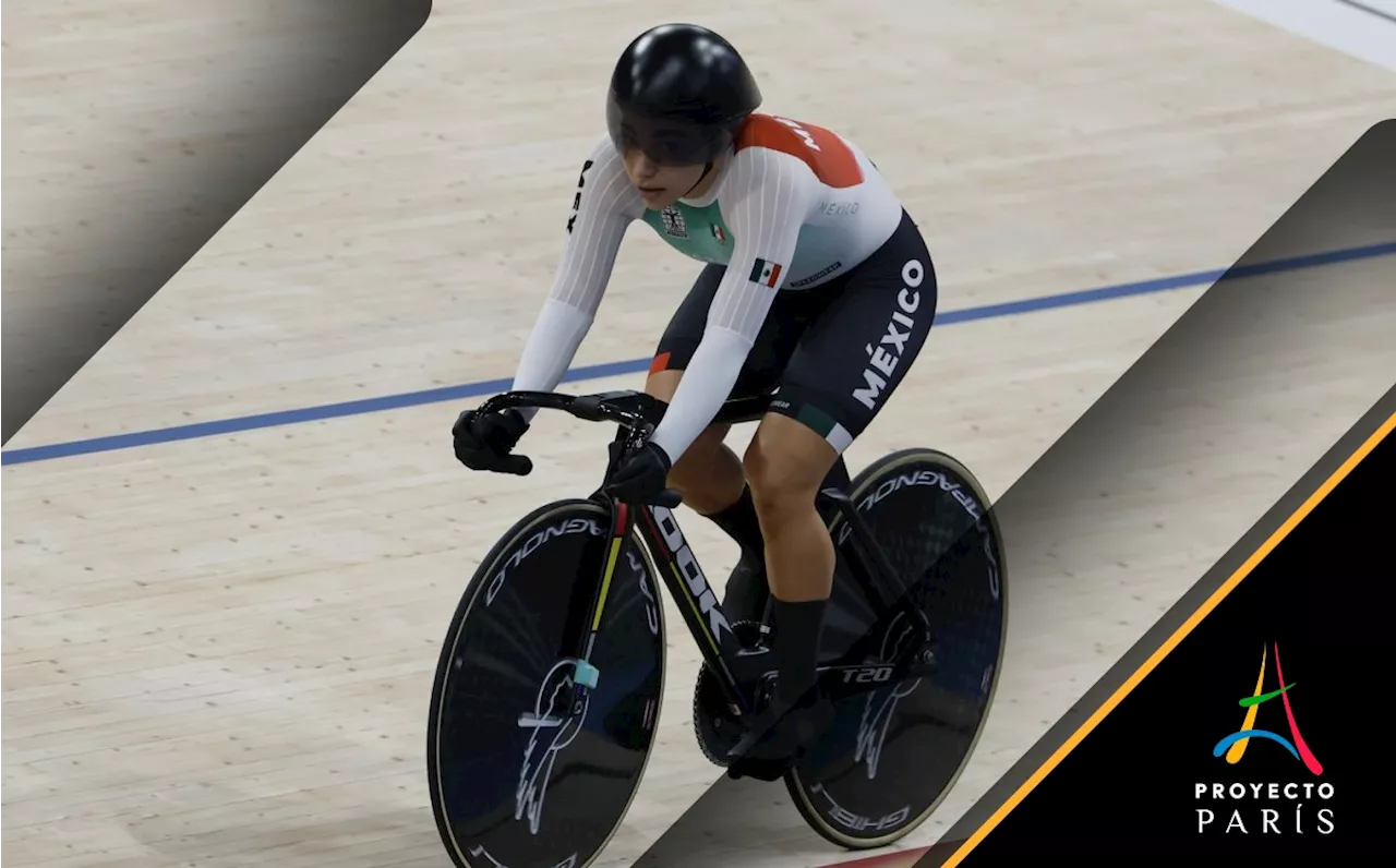 Daniela Gaxiola va por medalla; se clasifica a la Final de Ciclismo de Pista