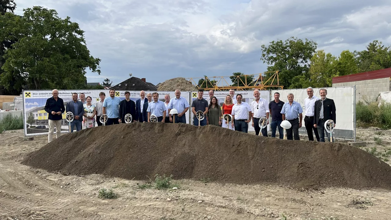 Raiffeisenbank Wagram-Schmidatal bekommt eine neue Zentrale in Absdorf