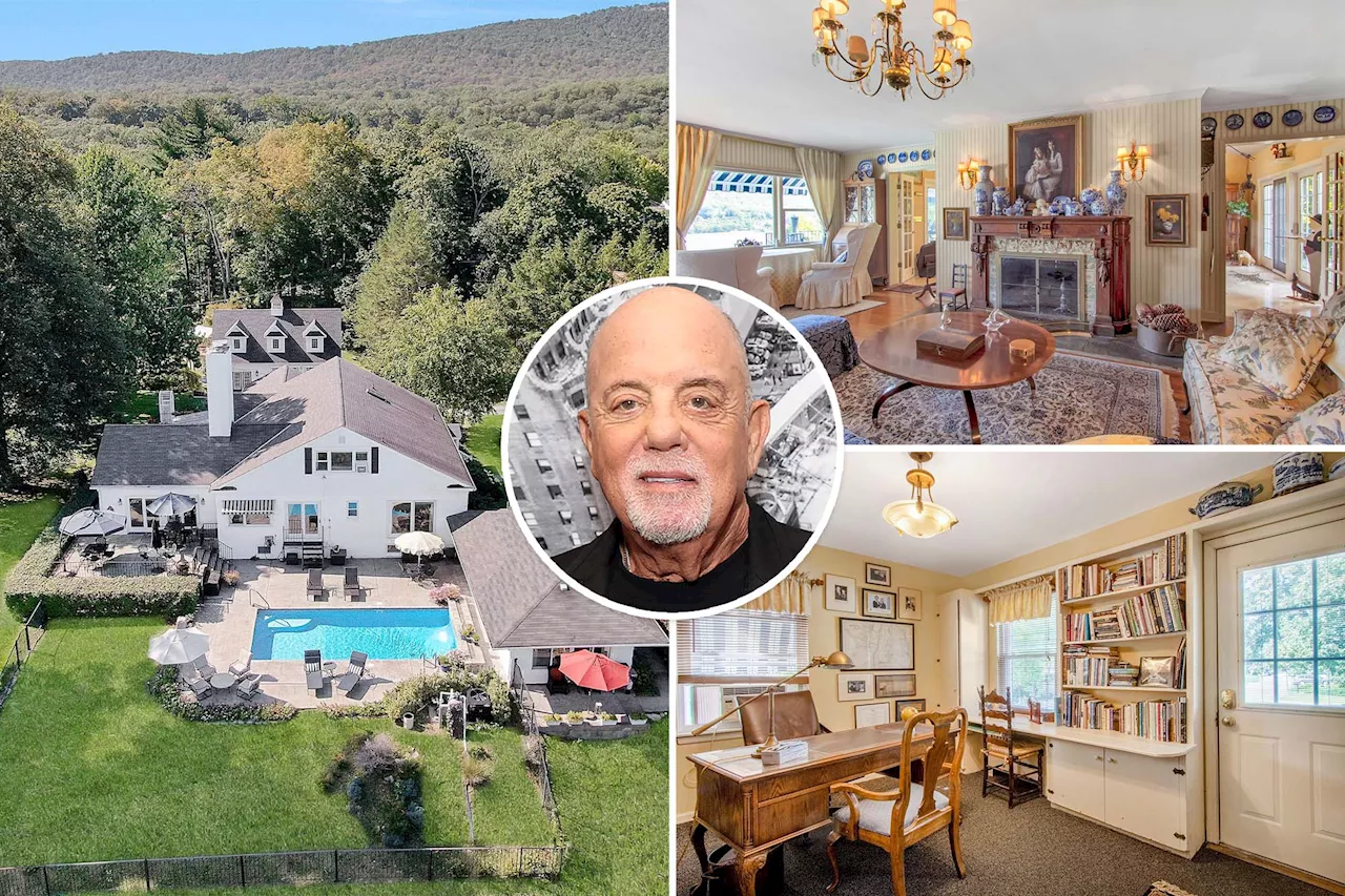 Historic Hudson Valley estate where Billy Joel composed 'New York State of Mind' asks $1.99M