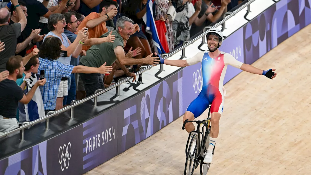 JO 2024 (cyclisme sur piste): Benjamin Thomas raconte son incroyable sang-froid après sa chute