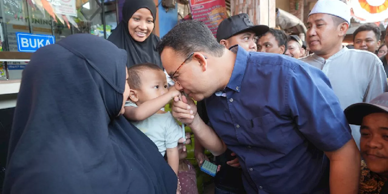 Turun ke Kampung Alektro, Anies Ingin Kembalikan Jakarta Maju Kotanya Bahagia Warganya