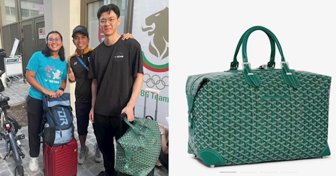 Beg Goyard Lee Zii Jia Di Olimpik Jadi Tumpuan Ramai - 'Lawa Beg Ni, He Got Taste!'