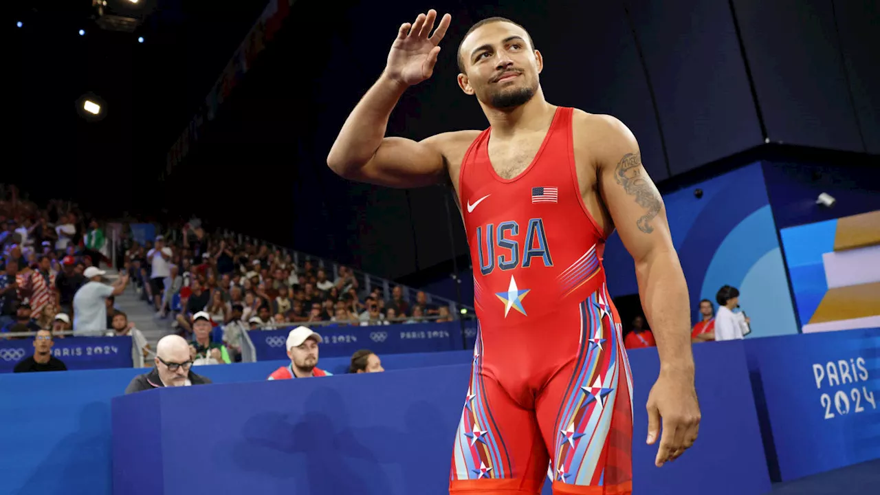 Aaron Brooks Loses Late, Will Wrestle for Bronze at Paris Olympics