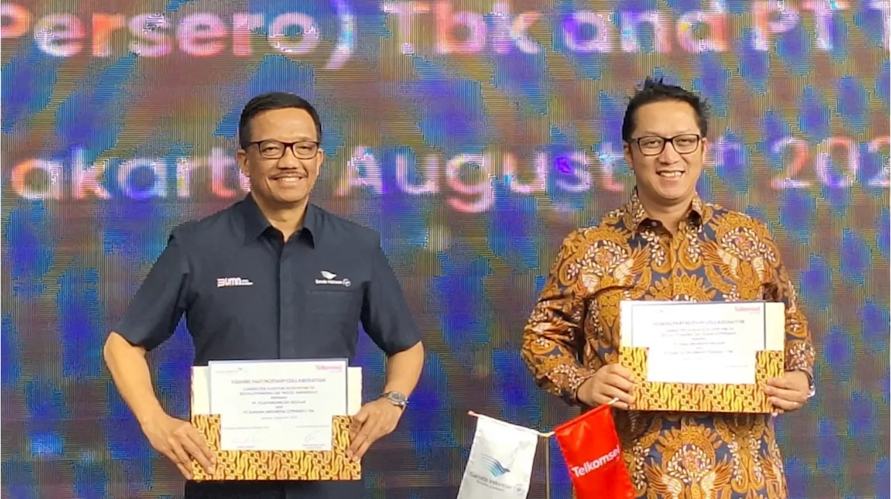 Gelar Kerja Sama, Garuda Indonesia Bidik Penumpang Pesawat dari Pengguna Telkomsel