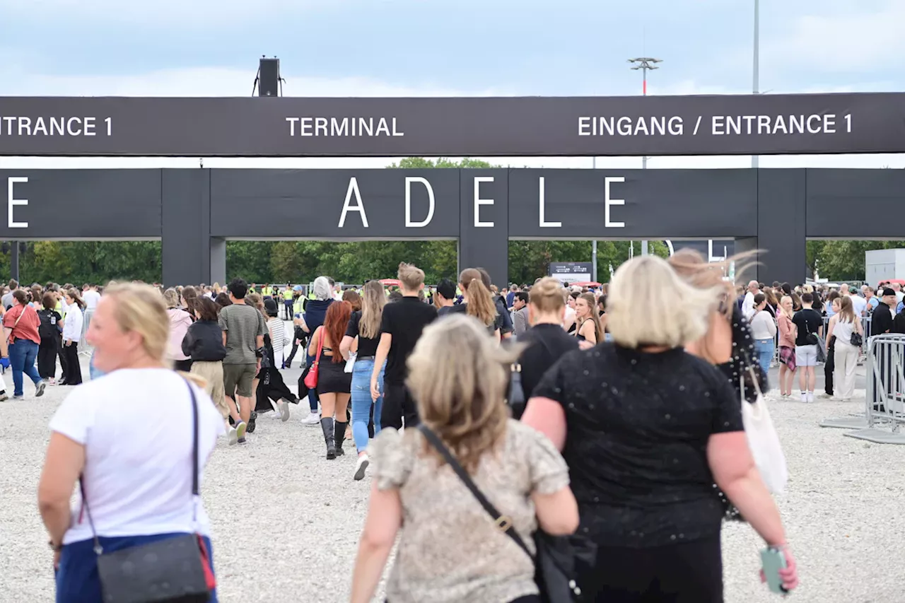 Erstes Adele-Konzert in München: Fast die Hälfte der Fans aus dem Ausland